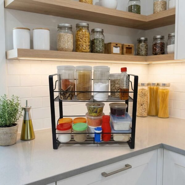 2 layer kitchen organizer