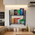 2 layer kitchen organizer