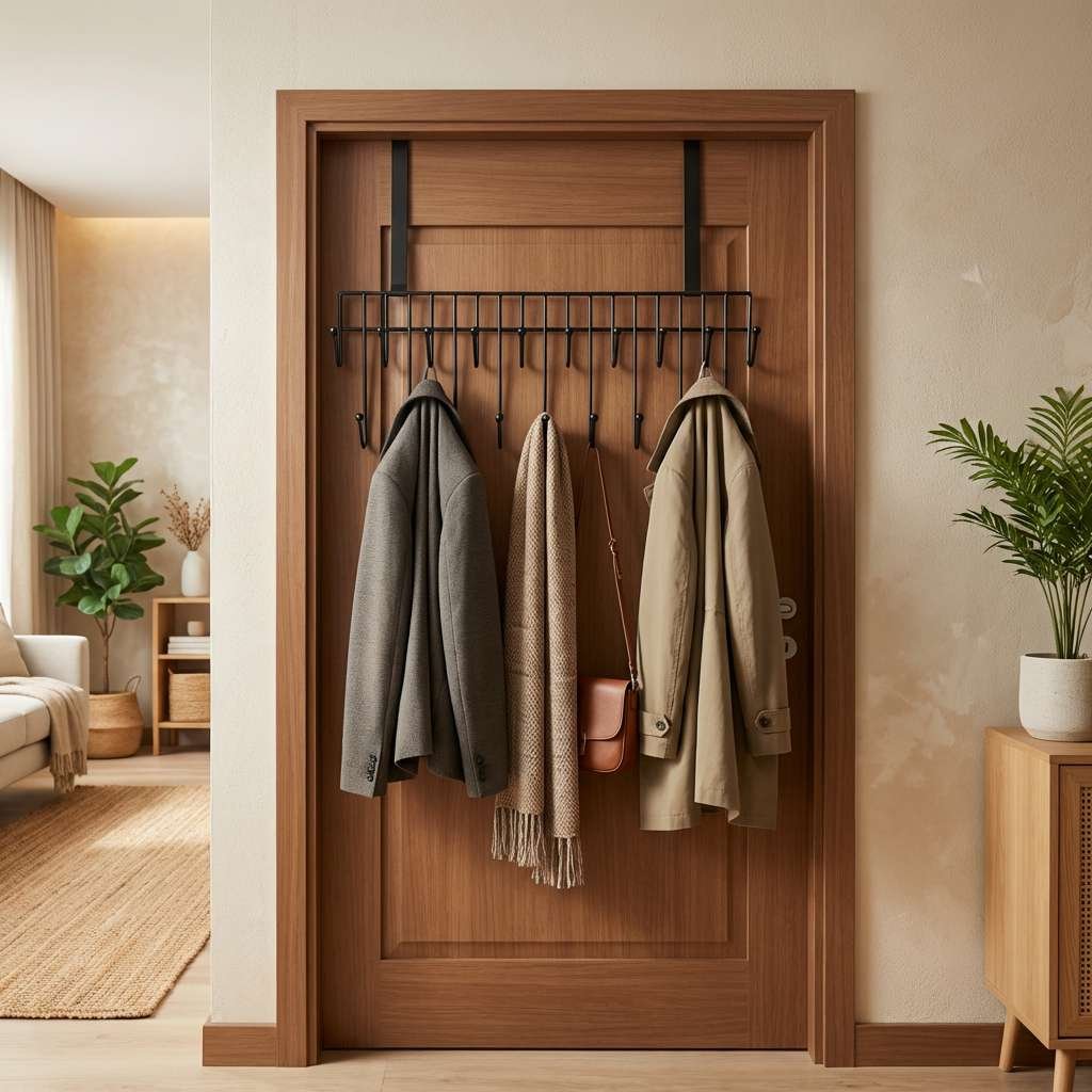 দরজা কাপড় হ্যাঙ্গার - কাপড় সংরক্ষণ