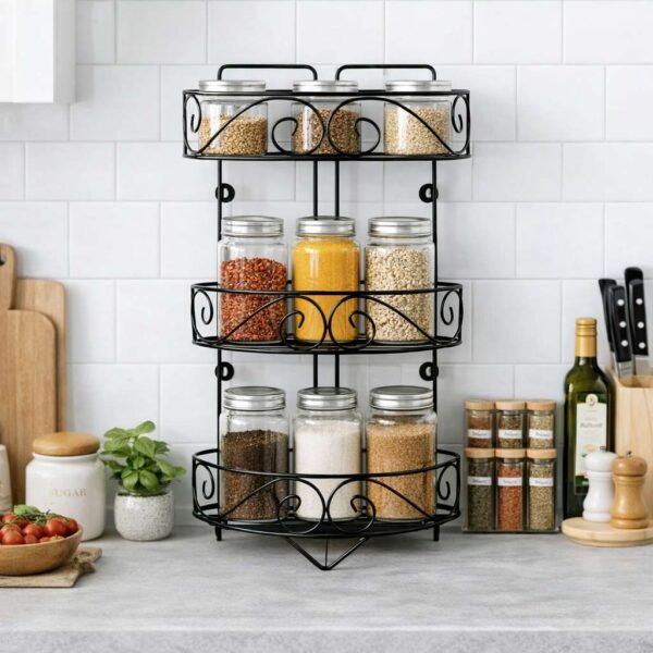 3 Layer Kitchen Corner Stand